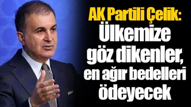 AK Partili Çelik: Ülkemize göz dikenler, en ağır bedelleri ödeyecek