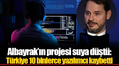 Albayrak’ın projesi suya düştü: Türkiye 10 binlerce yazılımcı kaybetti