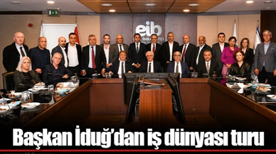 Başkan İduğ’dan iş dünyası turu