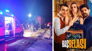 Ceyhun Fersoy, Sergen Deveci ve Melis İşiten'in bulunduğu minibüs tıra çarptı... 3 ölü 8 yaralı