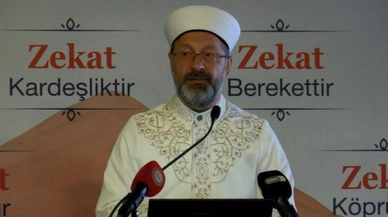 Diyanet İşleri Başkanı Ali Erbaş'tan dikkat çeken 'Zekat' çıkışı!