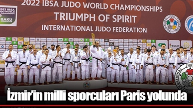 İzmir’in milli sporcuları Paris yolunda  