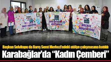 Karabağlar'da “Kadın Çemberi”