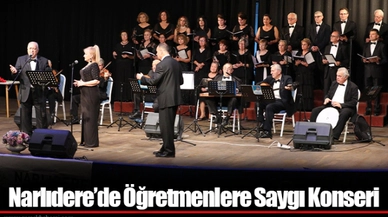 Narlıdere’de Öğretmenlere Saygı Konseri