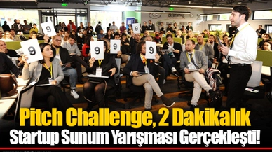 Pitch Challenge, 2 Dakikalık Startup Sunum Yarışması Gerçekleşti!