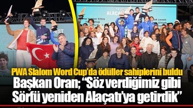 PWA Slalom Word Cup’da ödüller sahiplerini buldu
