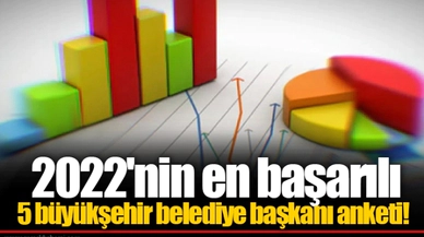 2022'nin en başarılı 5 büyükşehir belediye başkanı anketi!