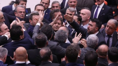 AK Partili Kurtulmuş konuştu, muhalefet vekilleri tepki gösterdi: Oturuma ara verildi