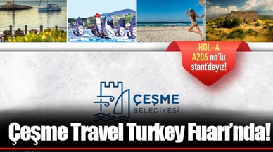 Çeşme Travel Turkey Fuarı’nda!
