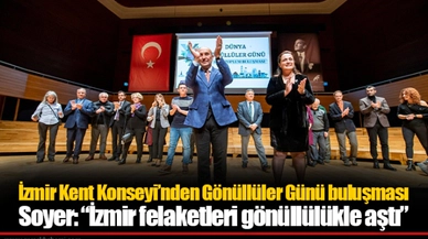 İzmir Kent Konseyi’nden Gönüllüler Günü buluşması