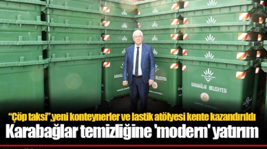 Karabağlar temizliğine 'modern' yatırım