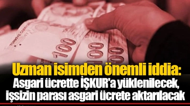 Uzman isimden önemli iddia: Asgari ücrette İŞKUR'a yüklenilecek, işsizin parası asgari ücrete aktarılacak