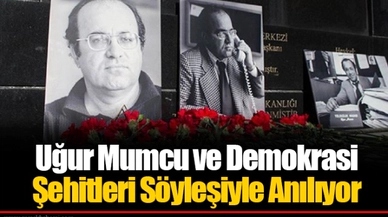 Uğur Mumcu ve Demokrasi Şehitleri Söyleşiyle Anılıyor