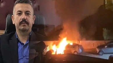 Ülkü Ocakları Başkanı’nın otomobili kundaklandı
