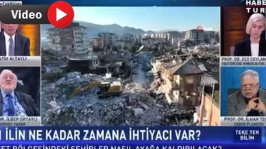 Şehir plancısı İlhan Tekeli canlı yayında koltuktan düştü