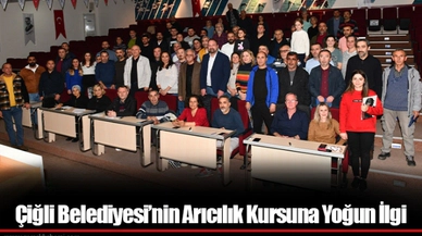 Çiğli Belediyesi’nin Arıcılık Kursuna Yoğun İlgi