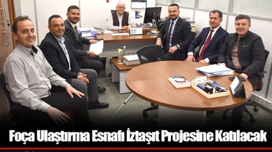 Foça Ulaştırma Esnafı İztaşıt Projesine Katılacak