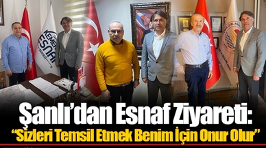 Şanlı’dan Esnaf Ziyareti: “Sizleri Temsil Etmek Benim İçin Onur Olur”