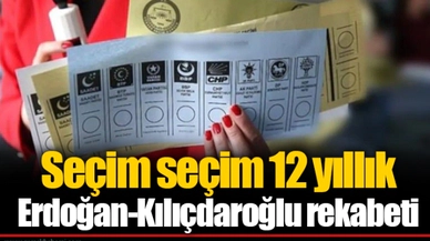 Seçim seçim 12 yıllık Erdoğan-Kılıçdaroğlu rekabeti
