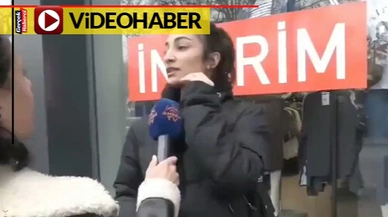 Sokak röportajı yapan muhabir, hükümeti eleştiren öğrenciyi azarladı