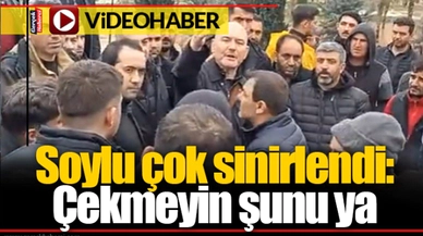 Soylu çok sinirlendi: Çekmeyin şunu ya