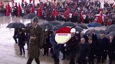 Anıtkabir’de 23 Nisan töreni düzenlendi; Erdoğan bu yıl da törene katılmadı