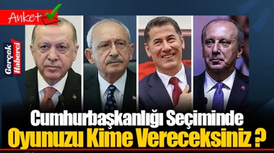 Cumhurbaşkanlığı Seçiminde Oyunuzu Kime Vereceksiniz ?