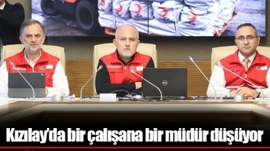 Kızılay’da bir çalışana bir müdür düşüyor