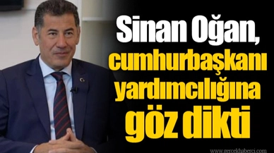Sinan Oğan, cumhurbaşkanı yardımcılığına göz dikti