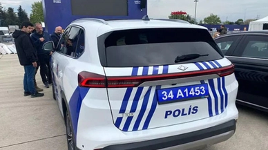 Togg marka polis aracı hizmete girdi