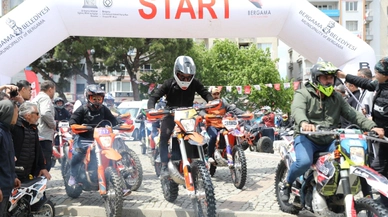 Türkiye Enduro ve ATV Şampiyonası 1. Ayak yarışları Bergama'da start aldı