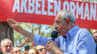 Akbelen'de jandarma seyyar tuvaletlerin önüne barikat kurdu, Kılıçdaroğlu tepki gösterdi