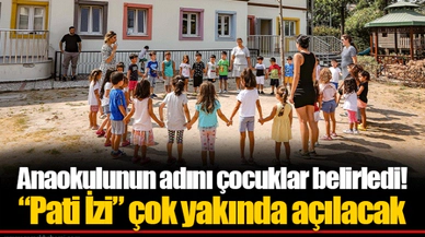 Anaokulunun adını çocuklar belirledi!