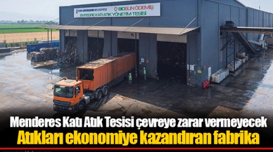 Atıkları ekonomiye kazandıran fabrika