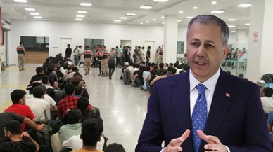Bakan Yerlikaya: 1 ayda 21 bin düzensiz göçmen sınır dışı edildi