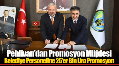 Belediye Personeline 25’er Bin Lira Promosyon 