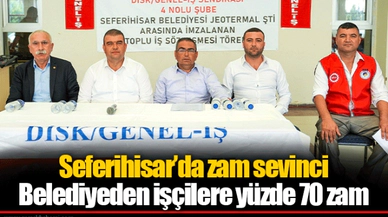 ​​​​​​​Belediyeden işçilere yüzde 70 zam