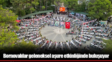Bornovalılar geleneksel aşure etkinliğinde buluşuyor