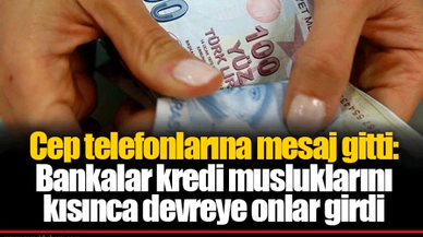 Cep telefonlarına mesaj gitti: Bankalar kredi musluklarını kısınca devreye onlar girdi