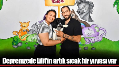 Depremzede Lilit’in artık sıcak bir yuvası var