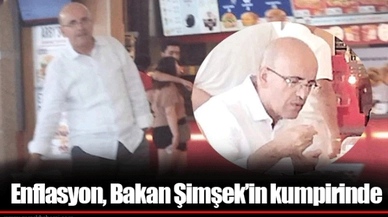 Enflasyon, Bakan Şimşek’in kumpirinde