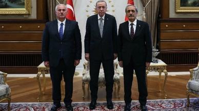Erdoğan Yargıtay Başkanı ve Başsavcısı’nı kabul etti