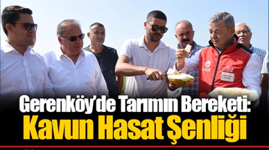 Gerenköy’de Tarımın Bereketi: Kavun Hasat Şenliği