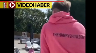 Havuza işeyenleri böyle yakaladı