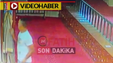 Hırsız önce imamın cüppesini aldı, sonra vatandaşın cep telefonunu çaldı