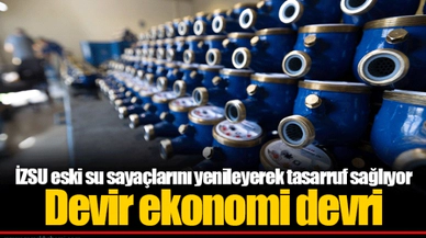 İZSU eski su sayaçlarını yenileyerek tasarruf sağlıyor