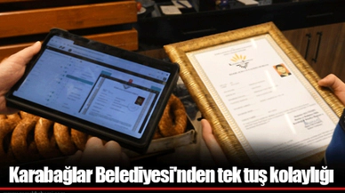 Karabağlar Belediyesi'nden tek tuş kolaylığı