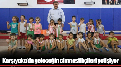 Karşıyaka’da geleceğin cimnastikçileri yetişiyor