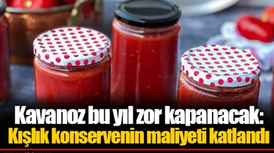 Kavanoz bu yıl zor kapanacak: Kışlık konservenin maliyeti katlandı