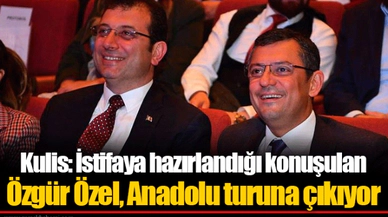 Kulis: İstifaya hazırlandığı konuşulan Özgür Özel, Anadolu turuna çıkıyor